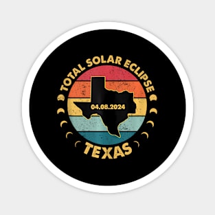 Solar Eclipse 2024 Texas Solar Eclipse Magnet